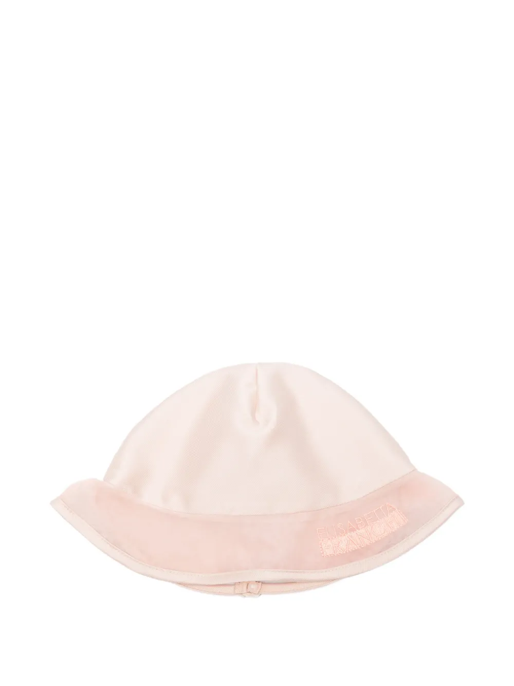 

Вышитая детская шапочка Elisabetta Franchi La Mia Bambina, розовый