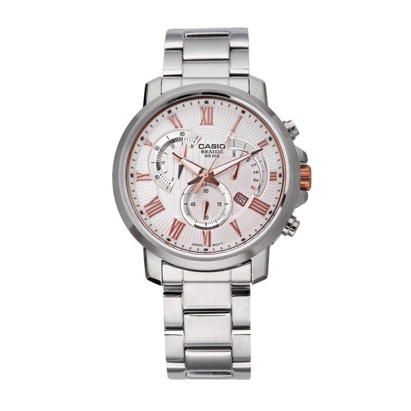

Мужские часы Standard Series 48 мм белые BEM-506BD-7A CASIO