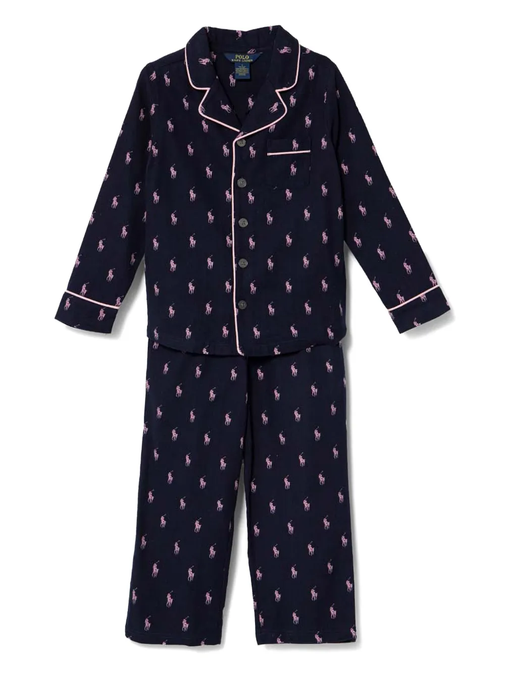 

Пижама с принтом Polo Pony POLO RALPH LAUREN KIDS, синий