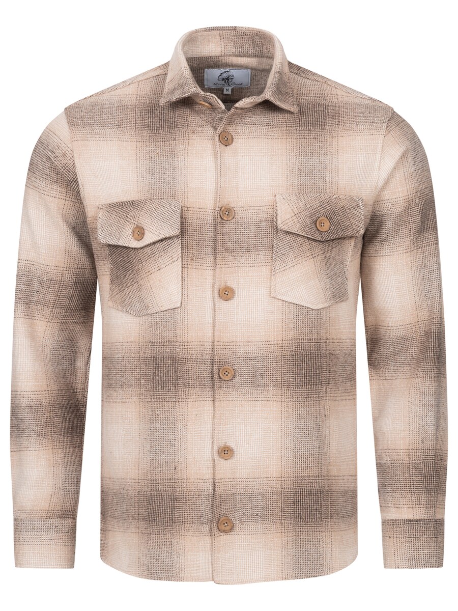 

Рубашка на пуговицах классического кроя Rock Creek, бежевый