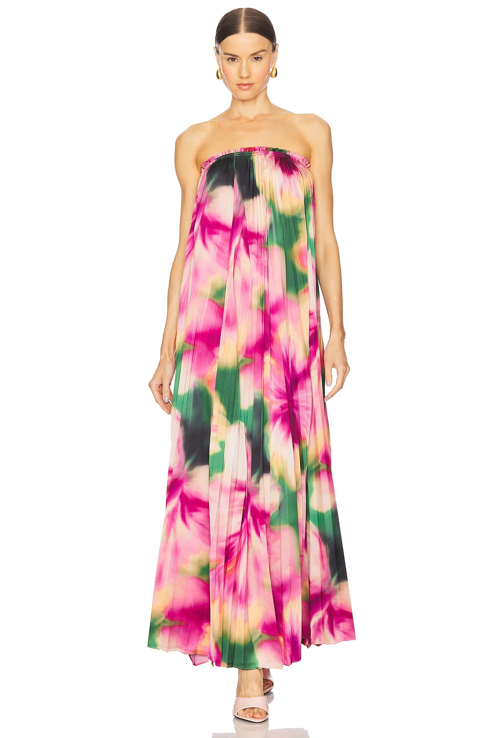 

Платье Agatha Misa Los Angeles, blurred hibiscus