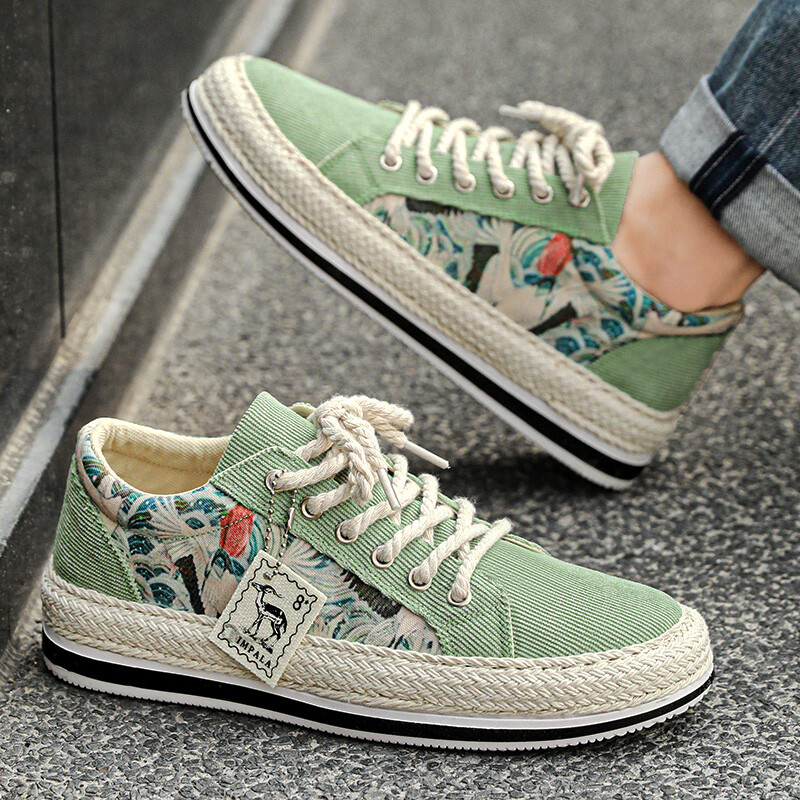 

Кроссовки Flower Cobbler/PLAY COBBLER Skateboarding Shoes Men Low-top, бежевый
