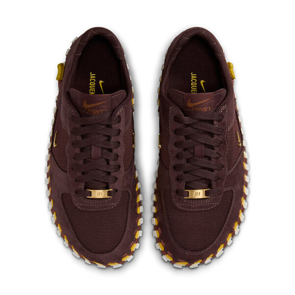 Кроссовки x jacquemus j force 1 low lx sp 'earth' Nike, мультиколор — фото 3