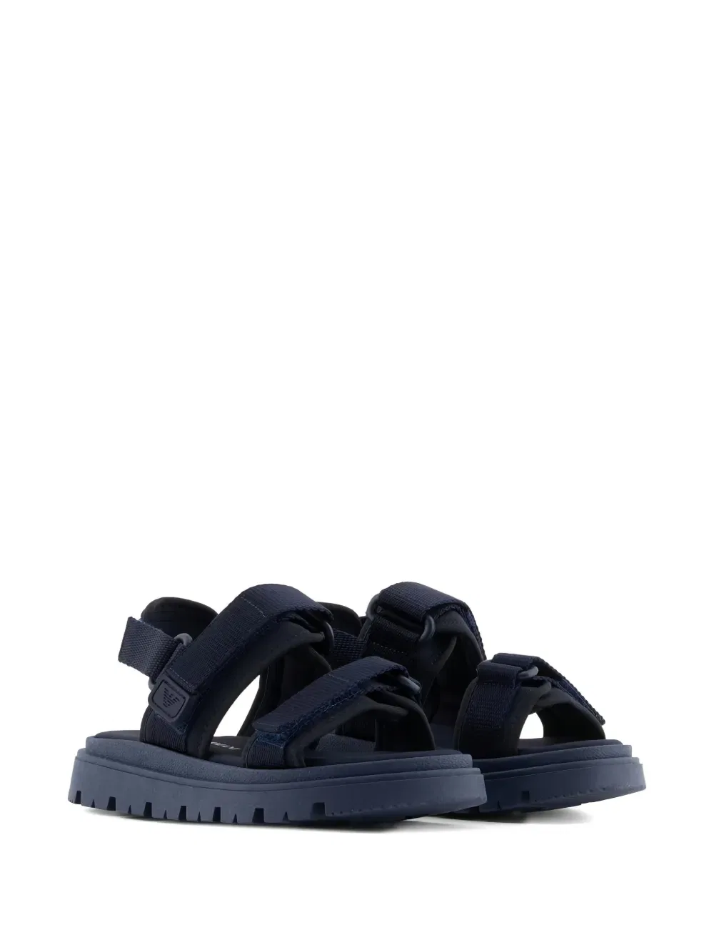 Сандалии с открытым носком Emporio Armani Kids, синий