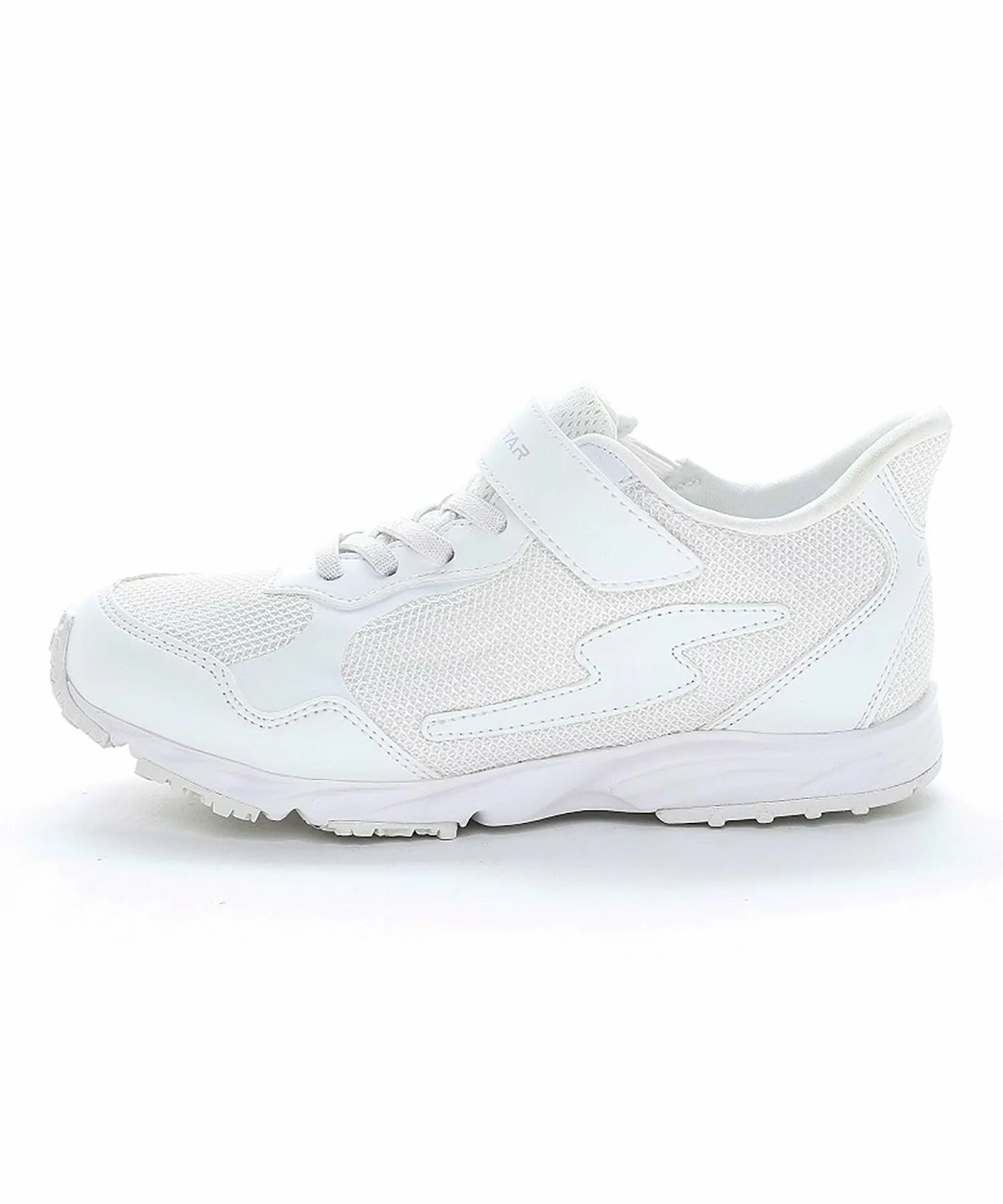 Детские кроссовки MoonStar SS J1249 белого цвета Superstar, white — фото 4