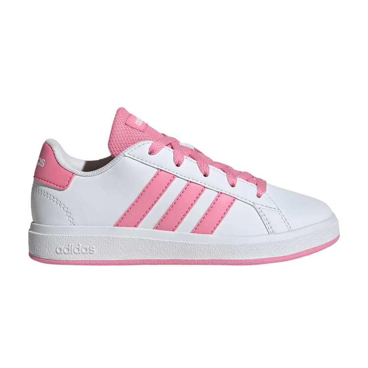 

Кроссовки adidas Grand Court Lace-Up K 'White Bliss Pink', белый