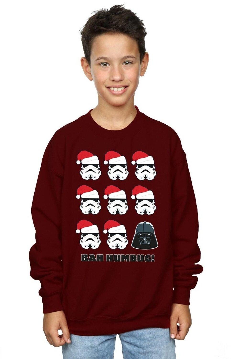 

Рождественский свитер Humbug Star Wars, красный