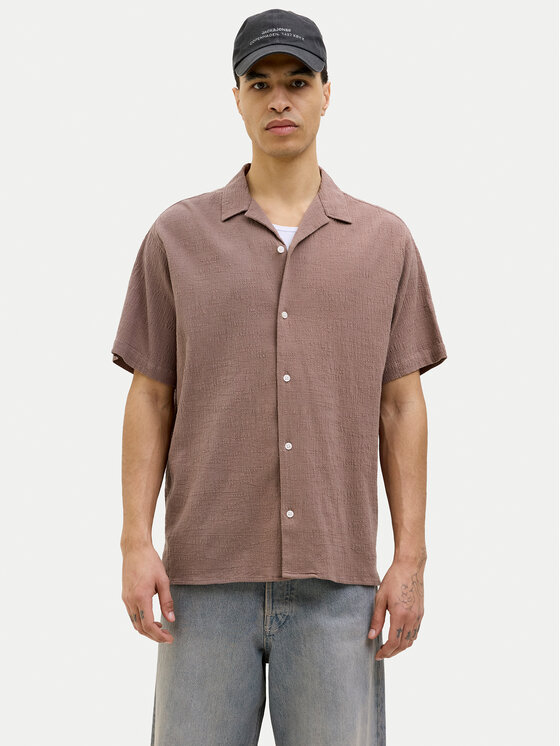 

Свободная рубашка Luke 12255781 Jack&Jones, коричневый