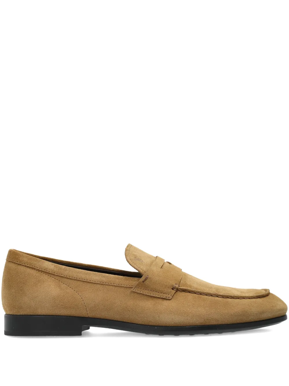 

Замшевые пенни-лоферы TOD'S, нейтральный