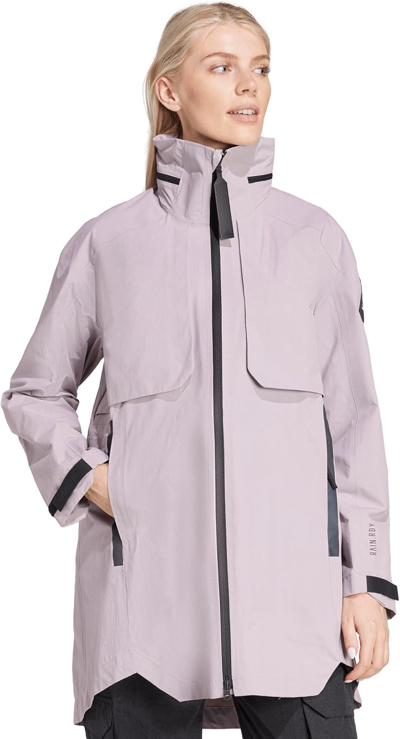 

adidas Женская парка Myshelter Rain.rdy, Preloved Fig