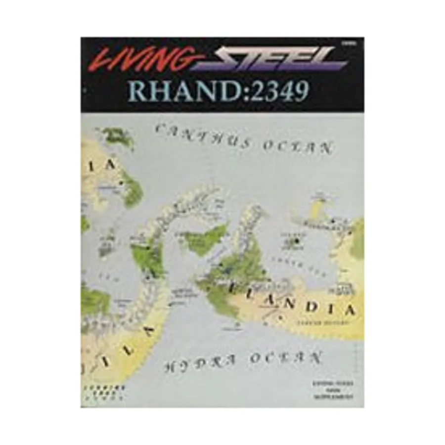 

Rhand - 2349, Living Steel, мягкая обложка