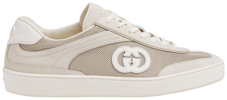 Кроссовки Gucci Wmns G74 'Interlocking G - Light Beige', кремовый
