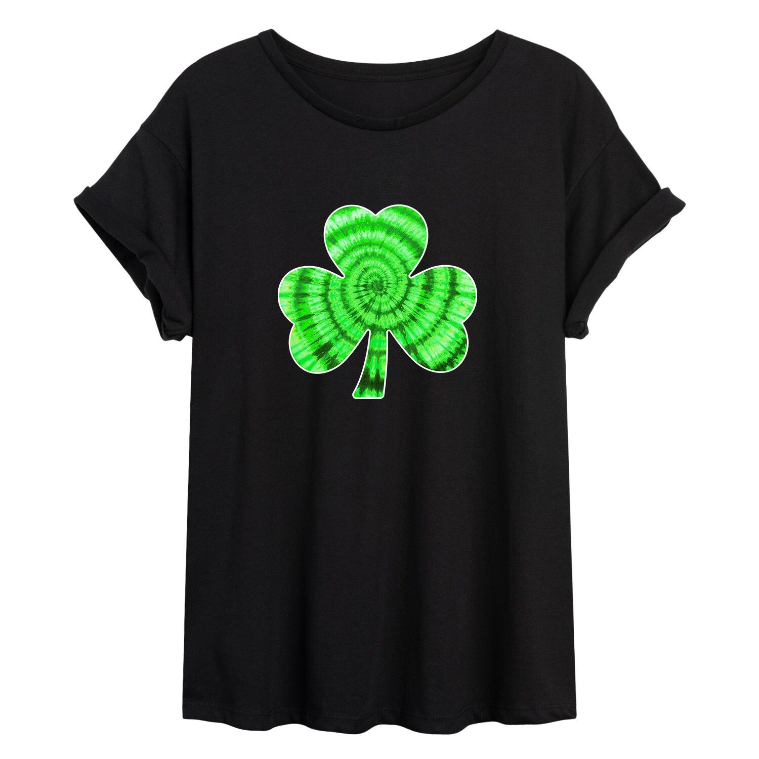 

Струящаяся футболка Tie Dye Shamrock для юниоров Licensed Character