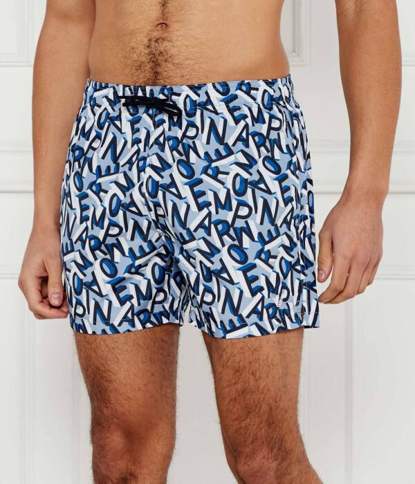 

Шорты для плавания Regular fit Emporio Armani, синий