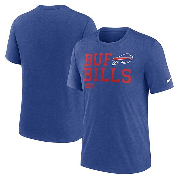 

Мужская футболка royal buffalo bills overlap lockup tri-blend Nike