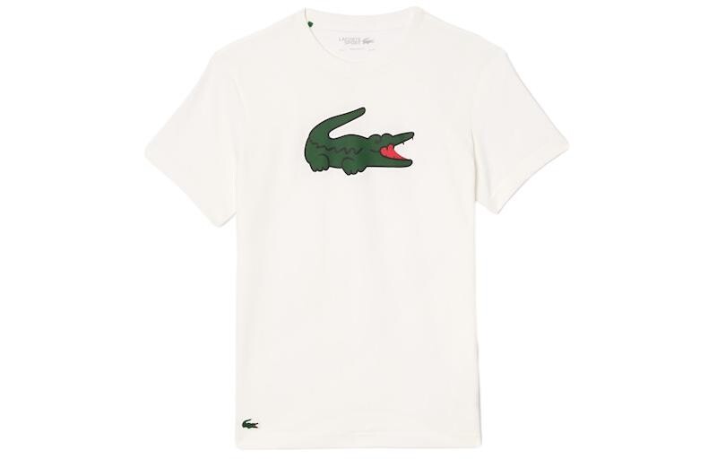 

Футболка мужская белая Lacoste, белый