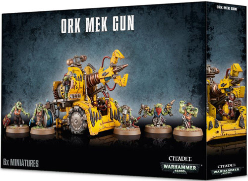 

Миниатюра Games Workshop Warhammer 40K: Ork Mek Gun (Bubblechukka/Smasha Gun/Traktor Kannon/Kustom Mega-Kannon)