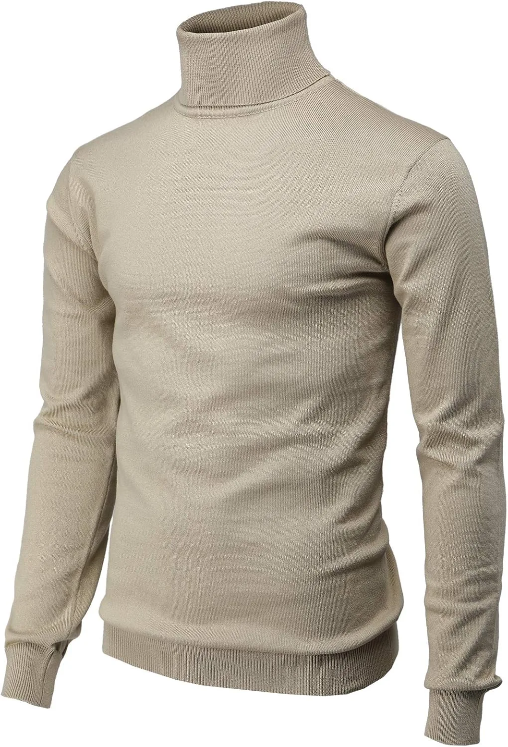 

H2H мужской свитер с воротником-водолазкой Slim Fit