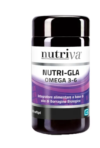 

Nutriva Nutri-gla Добавка Омега 3-6 60 капсул