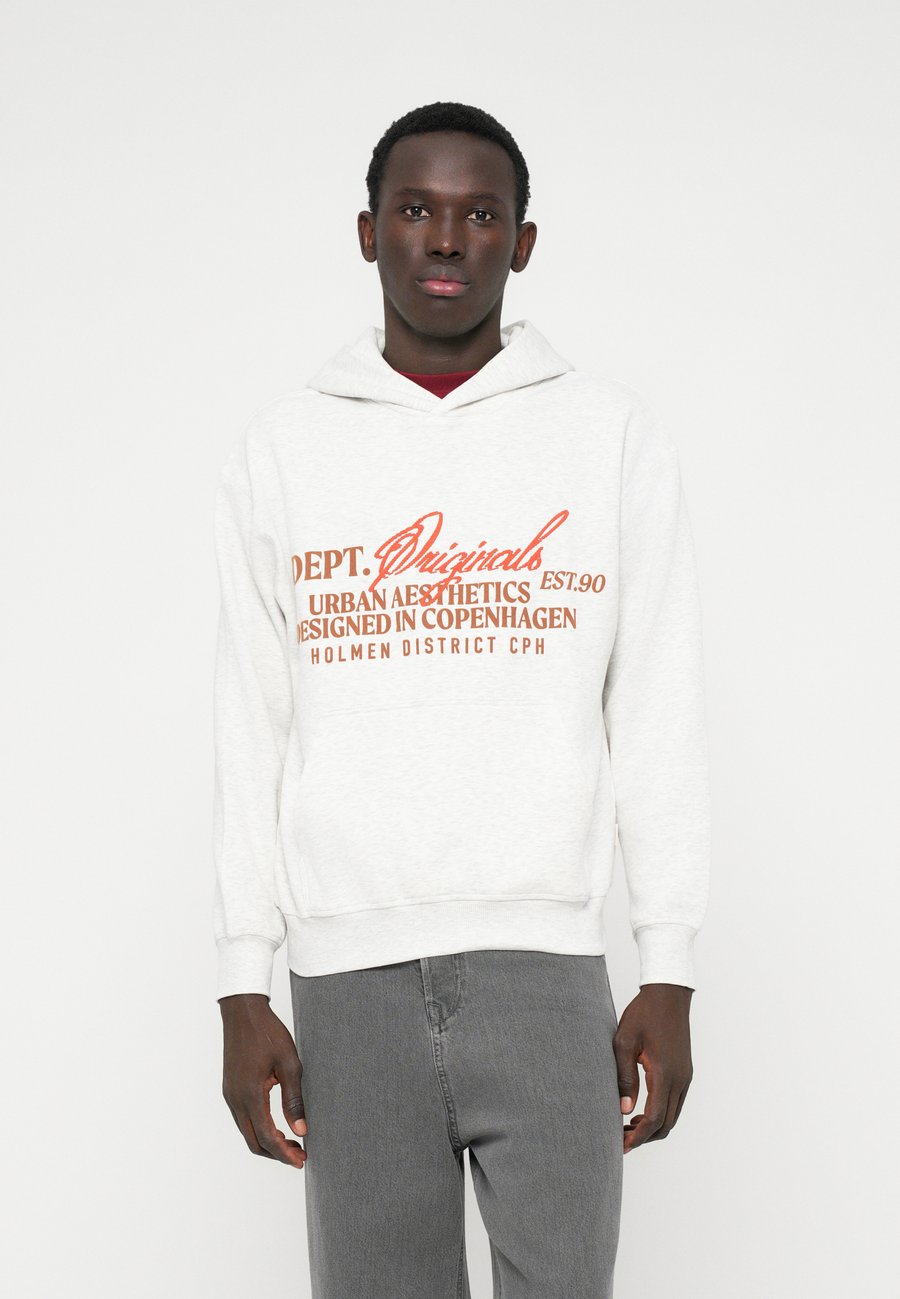 

Толстовка Jack & Jones JORBEDFORD TYPO HOOD, Bright White Melange/White