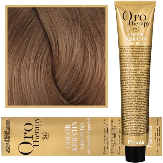 

Краска для волос, 100 мл Fanola, Oro Therapy, Color Keratin Oro Puro, 8.14