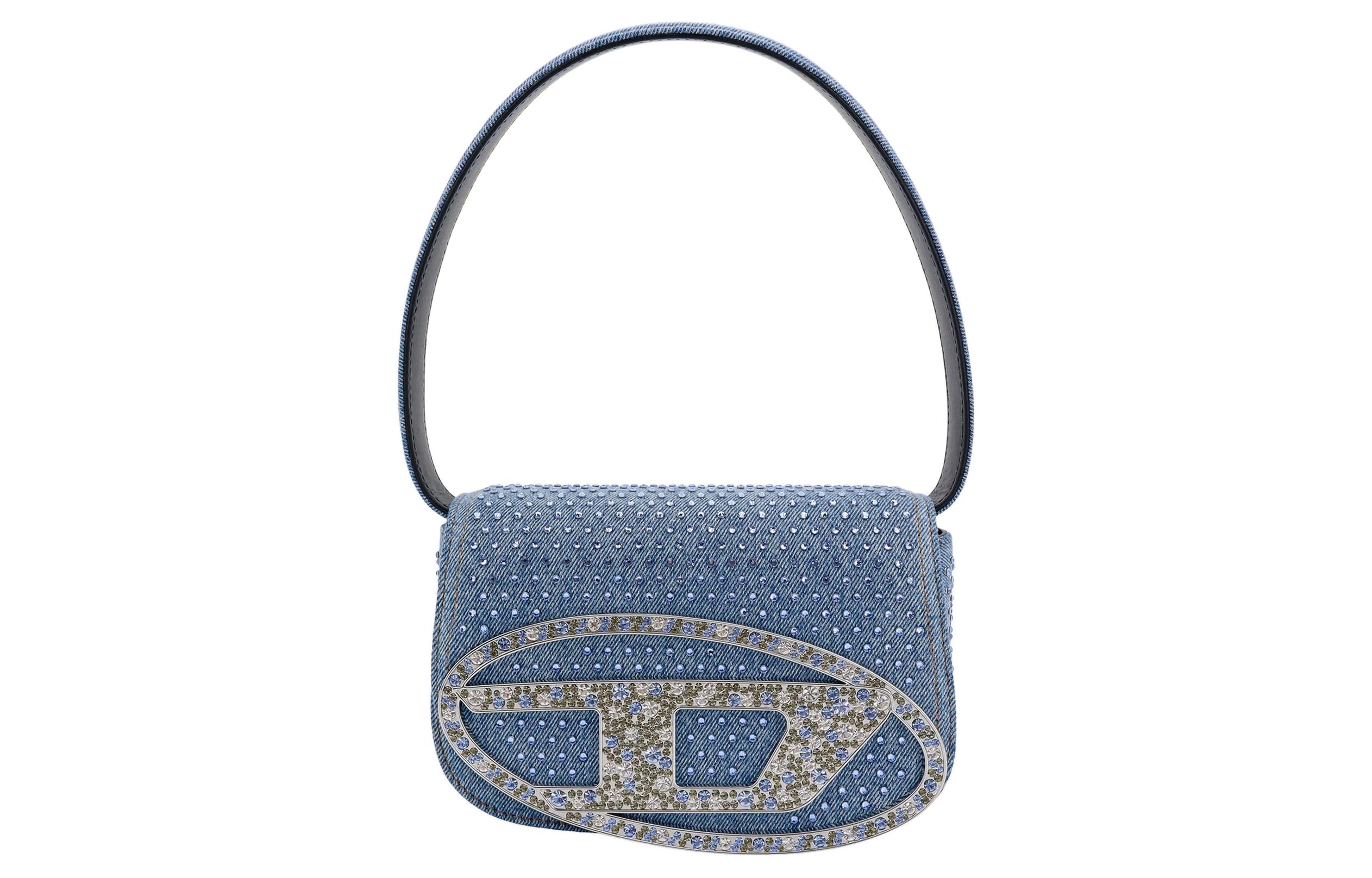 

DIESEL Джинсовая сумка, женская наплечная сумка blue