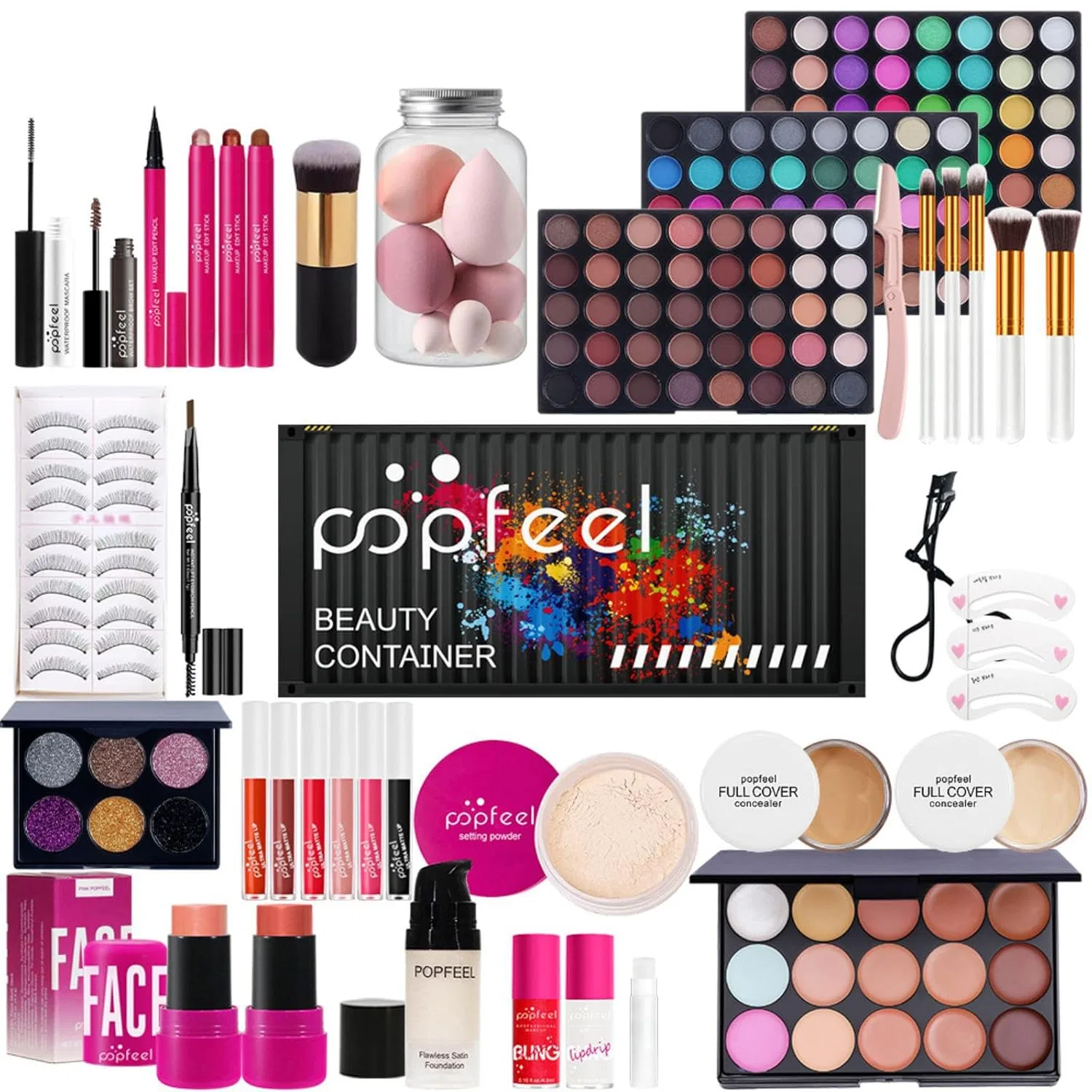 Набор косметики «Xmas Make-Up Sets Advent Calendar 2025» от FantasyDay Fantasyday, Pop011B — фото 2