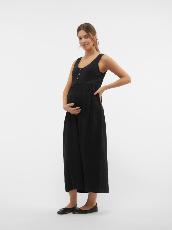 

Длинное платье mama licious Langes Maxi Umstands, черный