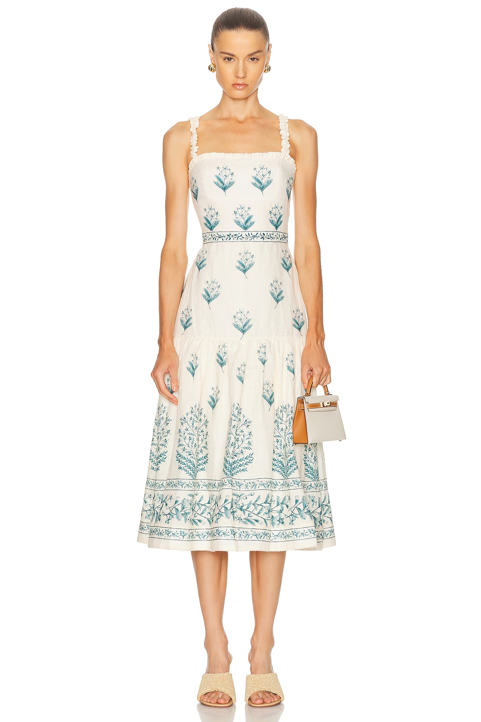 

Платье миди Nispero Ceiba Agua By Agua Bendita, Multicolor
