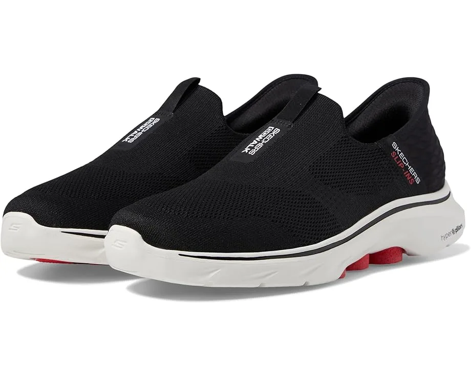 Кроссовки SKECHERS Performance Go Walk 7 - Easy On 2 Hands Free Slip-Ins, Black/White