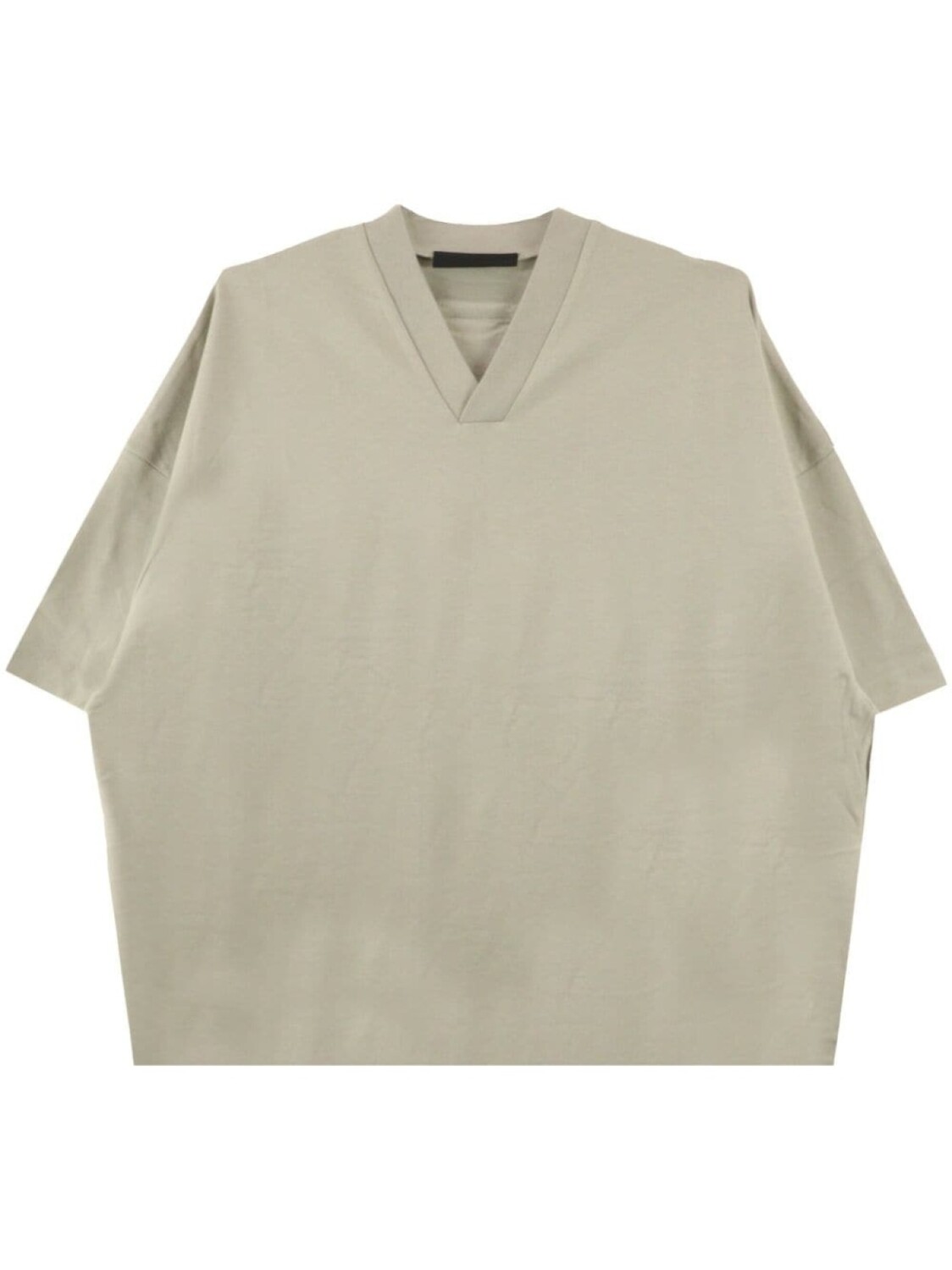 

FEAR OF GOD ESSENTIALS футболка с V-образным вырезом и логотипом, серый