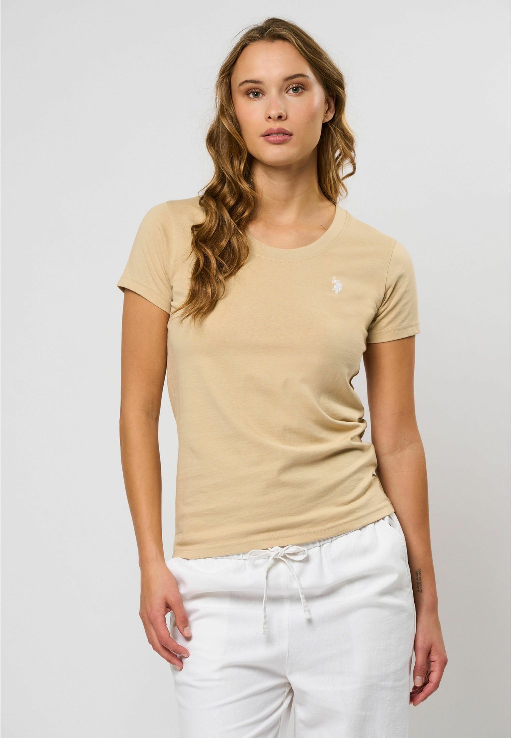 

Футболка AMY U.S. Polo Assn., бежевый