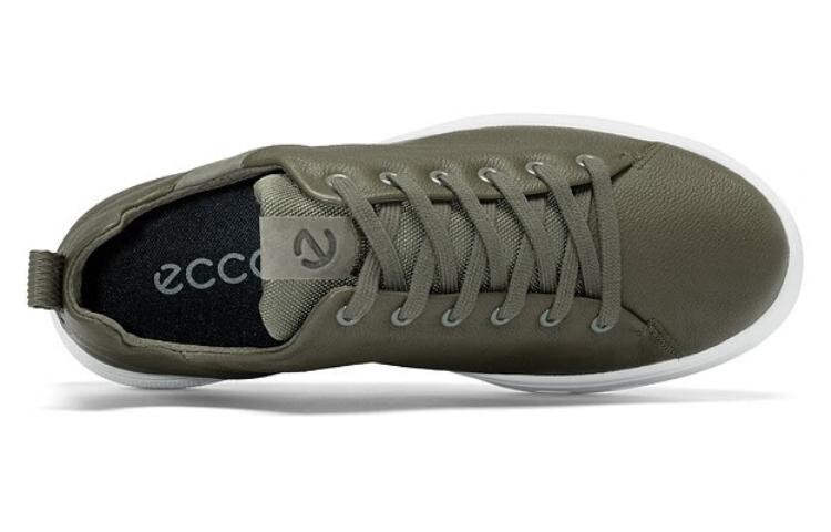 Street 720 Series Стильные мужские кроссовки для скейтбординга с низким верхом, армейский зеленый Ecco — фото 3
