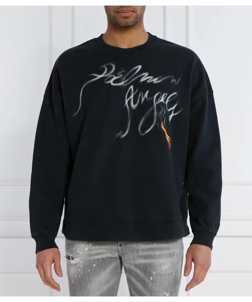 

Толстовка Loose fit Palm Angels, черный