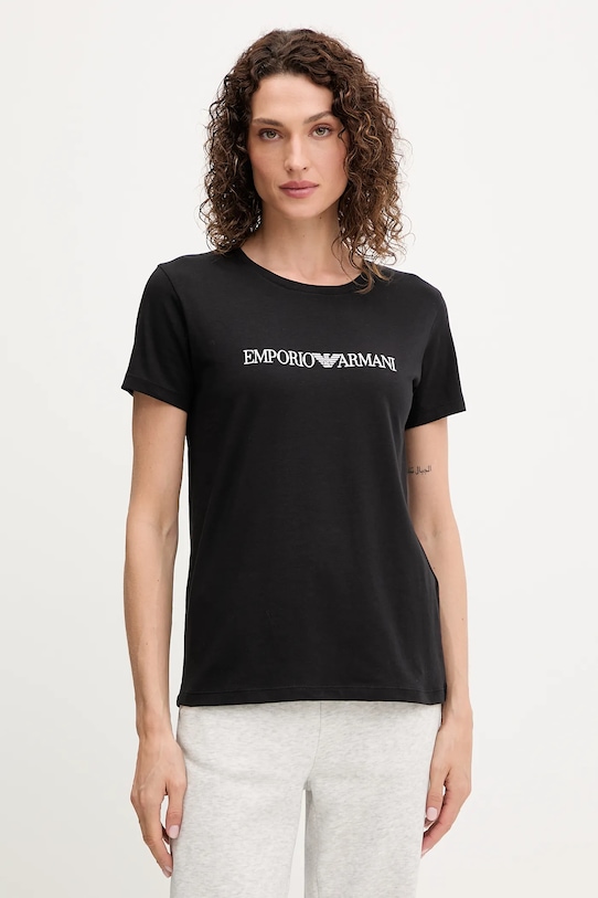 

Футболка оверсайз Emporio Armani Underwear, черный