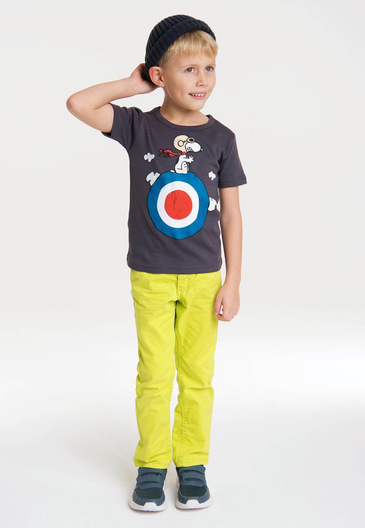 

Футболка Детская Арахис - Снупи LOGOSHIRT, цвет Medium Blue