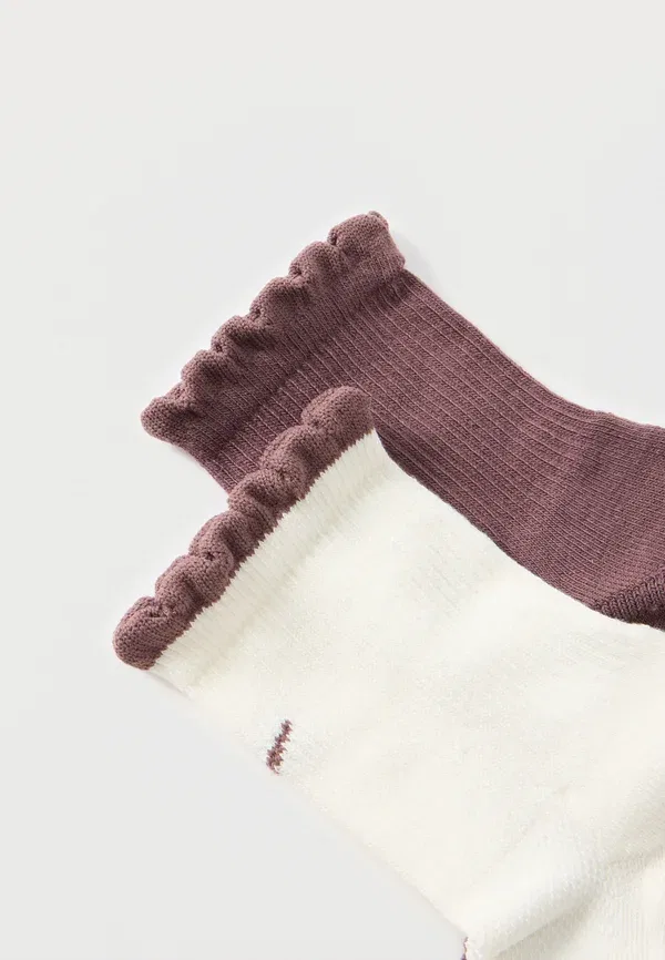 Носки Nike Sportswear, 2 пары, цвет светло-бежевый/темно-коричневый — фото 2