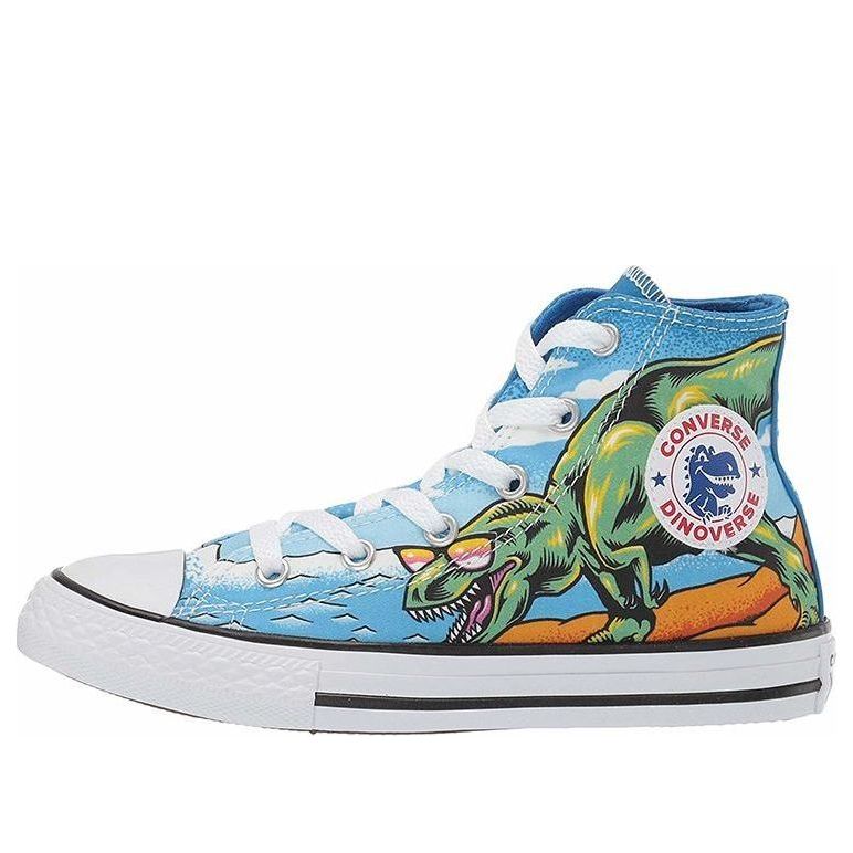

Кеды Converse Chuck Taylor All Star Dino's Beach Party High Top Toddler/Youth, синий
