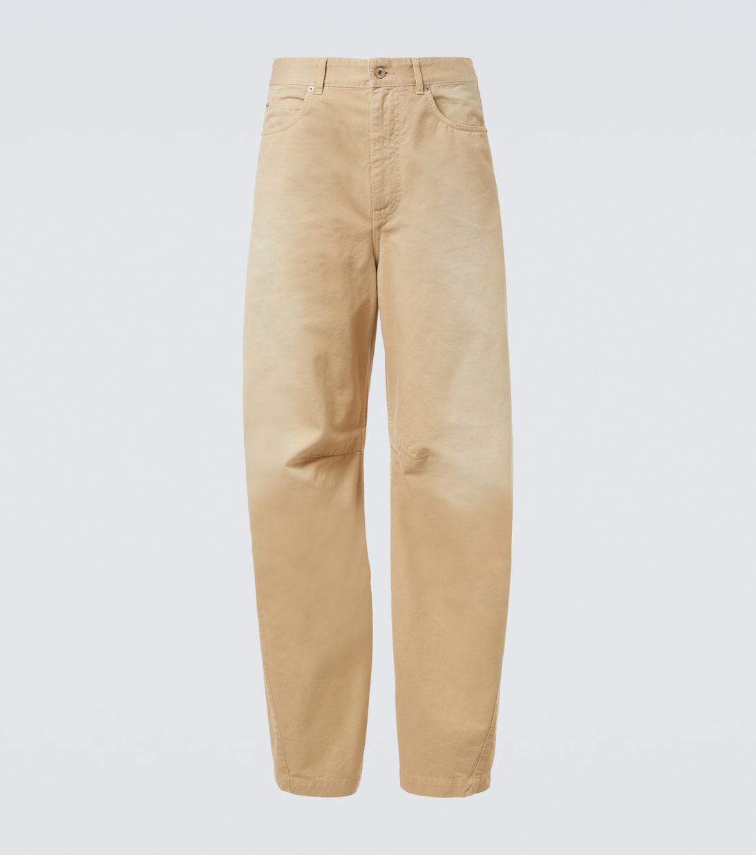 

Брюки-бананы из твила Paula's Ibiza Loewe, Light Beige