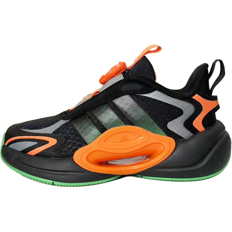 

Кроссовки Galaxy Slip с низким верхом, дышащие и нескользящие, для детей Adidas, черный