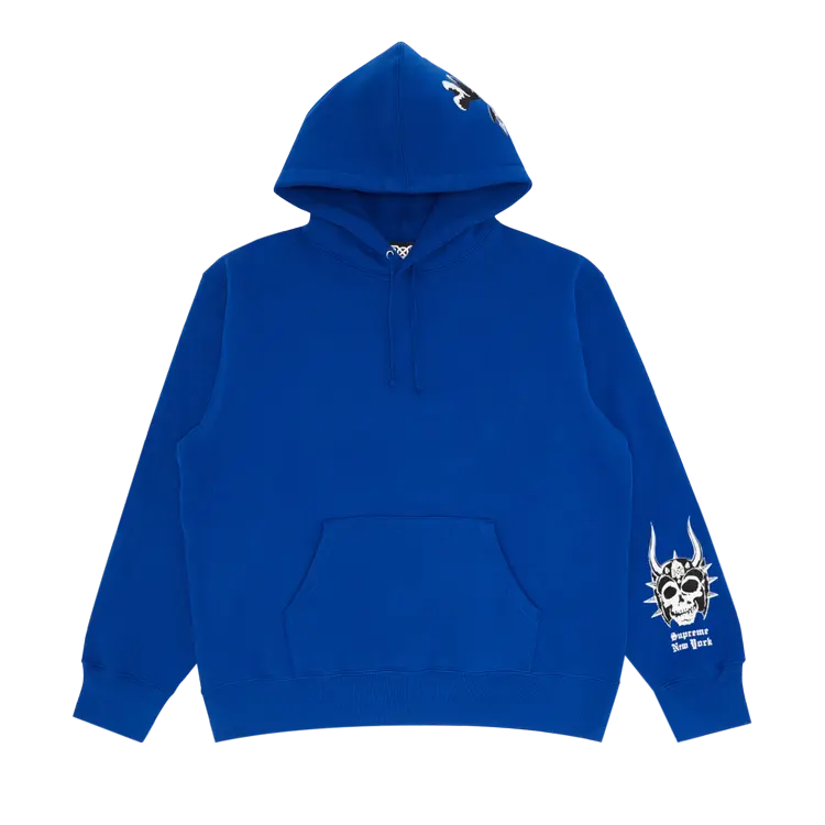 

Толстовка Supreme x Bounty Hunter Hooded 'Royal', синий