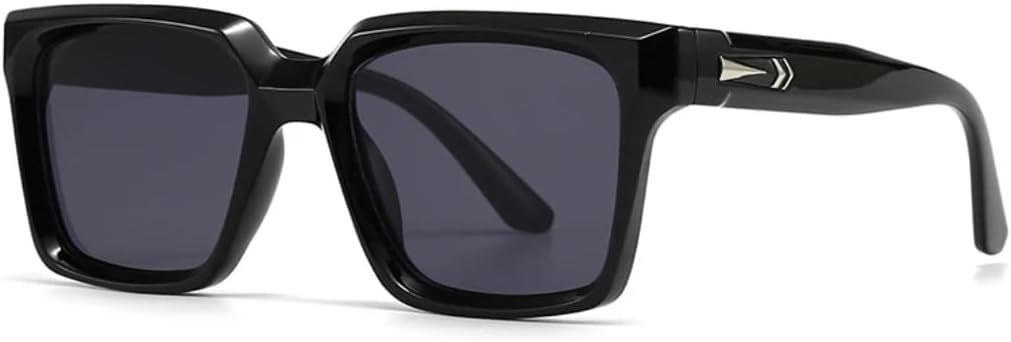 

Солнцезащитные очки с защитой UV400 | Компактная и легкая оправа, градиентный цвет | Для женщин и мужчин, для занятий спортом на открытом воздухе и вождения DSVIGF, Black