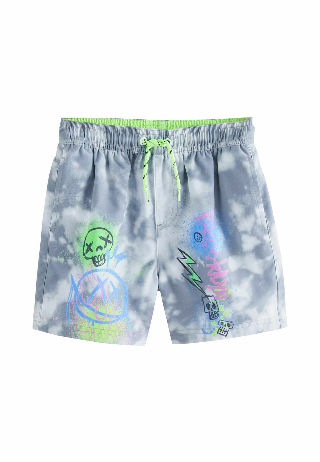 

Пляжные шорты REGULAR FIT - PRINTED Next, серый