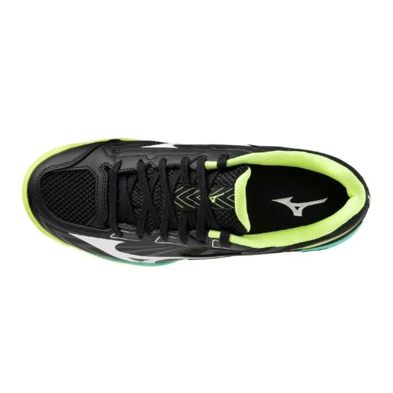 Кроссовки для настольного тенниса «Wave Kaiserburg 8» от Mizuno, Black X White — фото 4