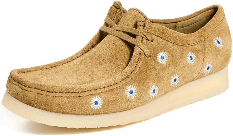 Туфли Clarks Wallabee Oxford, оливковый