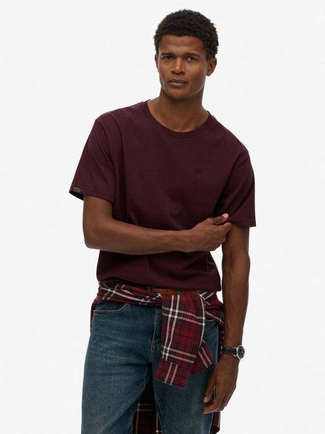 

Футболка Essentials Relaxed Superdry, Rich Deep Burgundy