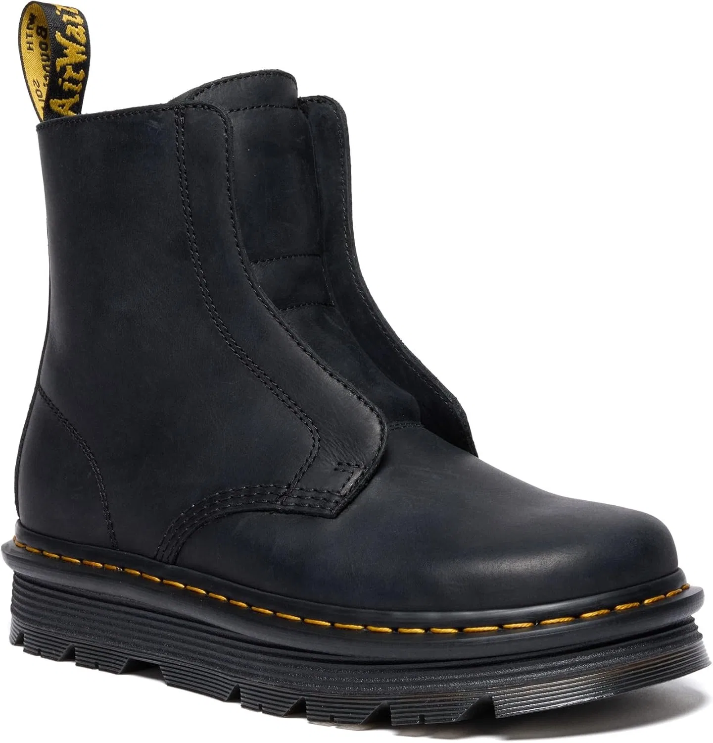 Туфли Dr. Martens Unisex Zebzag Laceless Black Wyoming Platform