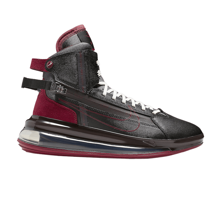 

Кроссовки Nike Air Max 720 Saturn 'Black Team Red', черный