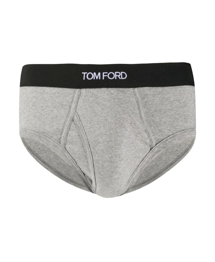 

Хлопковые трусы He Tom Ford, серый