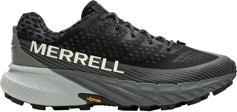 

Мужские кроссовки Merrell Agility Peak 5 для трейлраннинга, цвет Black/Granite